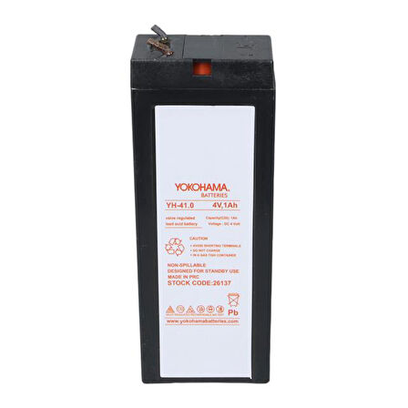 Yokohama Yh-41.0 4 Volt - 1 Amper Akü 34x64x21 Mm