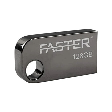 Faster 128 Gb Mimi Serisi Usb 3.0 Yüksek Hızlı Metal Flash Bellek