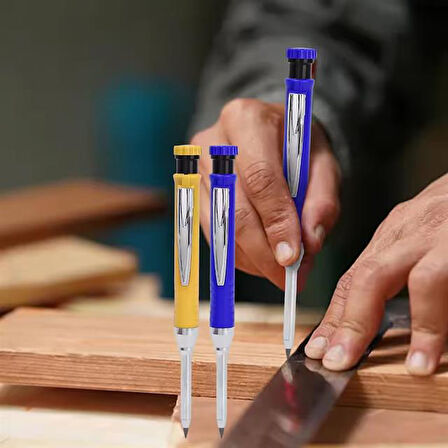 Sunup Sn-27134 Marangoz Derin Dip Konum Delik İşaretleme Kurşun Kalemi