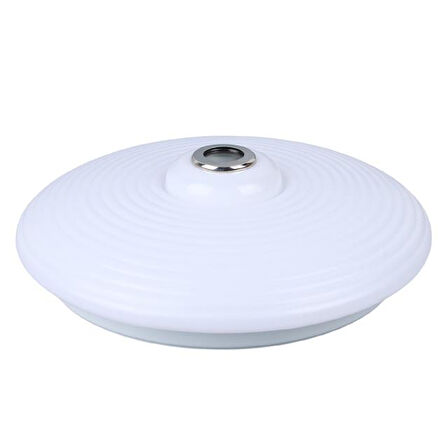 Powermaster Pm-27330 Beyaz 35 10.5cm 24 Watt Bluetooth Hoparlörlü Tavan Aydınlatma Çok Renkli