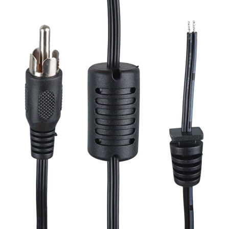Weko Yerli Üretim 1.2 Metre Tos Rca Konnektörlü Uydu Santralleri İçin Yedek Adaptör Kablosu