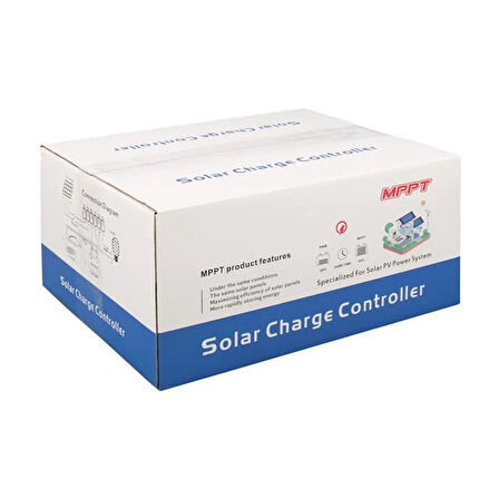 Sunsolar Mpk30 Mppt Solar Şarj Kontrol Cihazı 30a 12v/24v/36v/48v Otomatik 250v Maksimum Pv Lcd Ekranlı Rs485 Portlu