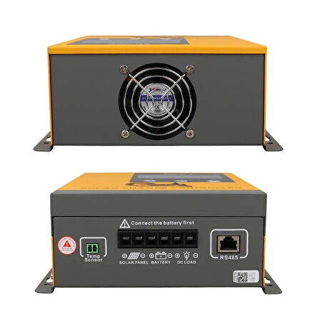 Sunsolar Mpk40 Mppt Solar Şarj Kontrol Cihazı 40a 12v/24v/36v/48v Otomatik 250v Maksimum Pv Lcd Ekranlı Rs485 Portlu
