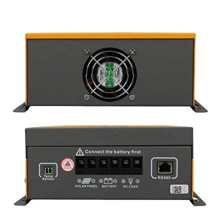 Sunsolar Mpk50 Mppt Solar Şarj Kontrol Cihazı 50a 12v/24v/36v/48v Otomatik 250v Maksimum Pv Lcd Ekranlı Rs485 Portlu