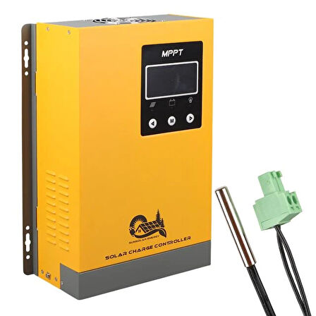 Sunsolar Mpk100 Mppt Solar Şarj Kontrol Cihazı 100a 12v/24v/36v/48v Otomatik 250v Maksimum Pv Lcd Ekranlı Rs485 Portlu