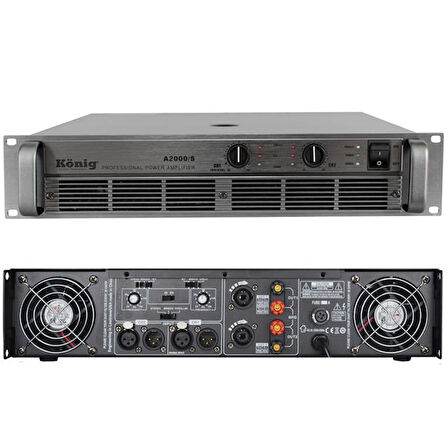 König A-2000 /s 4 Ohm 2x980 W Power Anfi