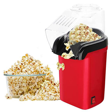 Premio Pr-2024 Yağsız Mısır Patlatma Makinesi Kırmızı