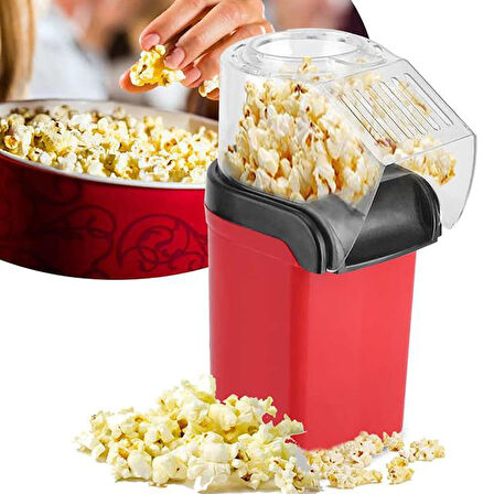 Premio Pr-2024 Yağsız Mısır Patlatma Makinesi Kırmızı