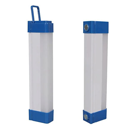 Powermaster T515 17cm 20w Çubuk Portatif Led Işıldak Şarjlı Tüp Lamba 800mah Çok Renkli