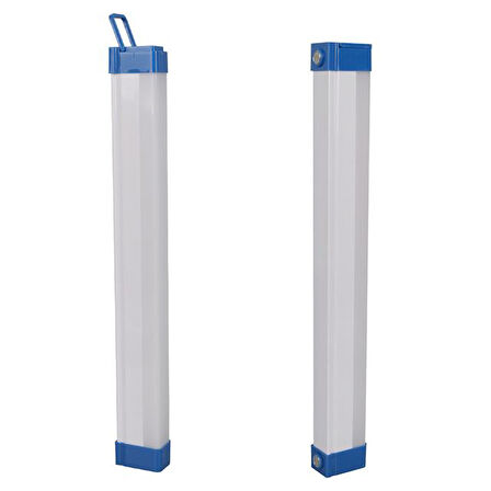 Powermaster T530 32cm 40w Çubuk Portatif Led Işıldak Şarjlı Tüp Lamba 1200mah Çok Renkli