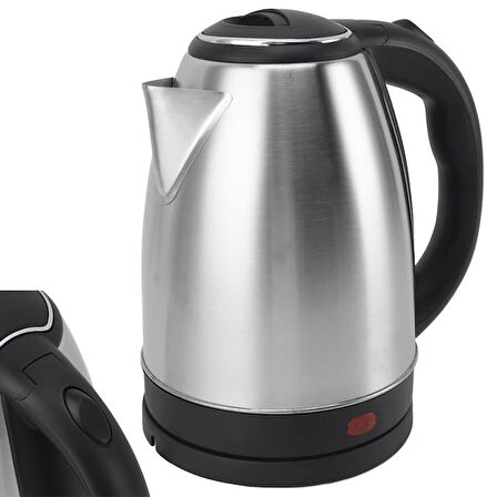 Crown CRW-7102 1.8 L Çelik Su Isıtıcı Kettle Inox