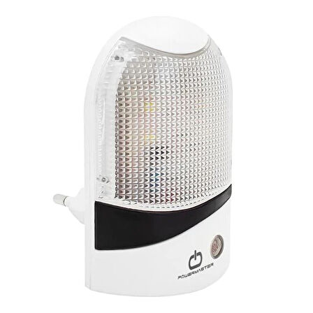 Powermaster Ql-8884 1 Watt Ledli Fotoselli Sensörlü Gece Lambası
