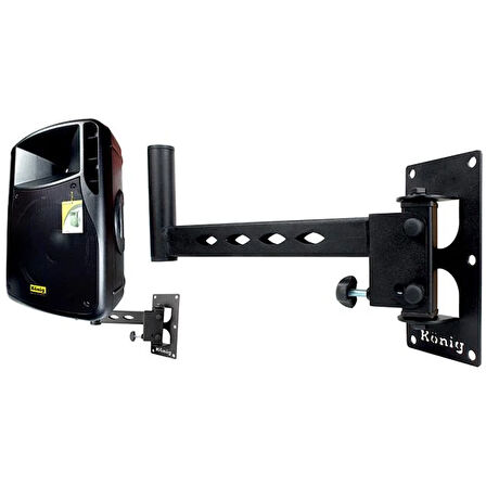 König K 202 Kabinli Hoparlör Askı Aparatı "38Cm Hoparlör Sehpası"