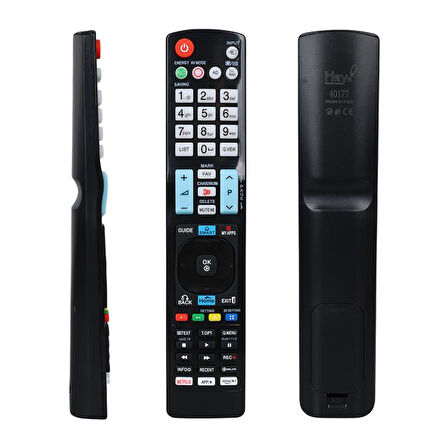 Hey Rm-l930+3 Lg Netflix Amazon Tuşlu Lcd Led Tv Üniversal Kumanda