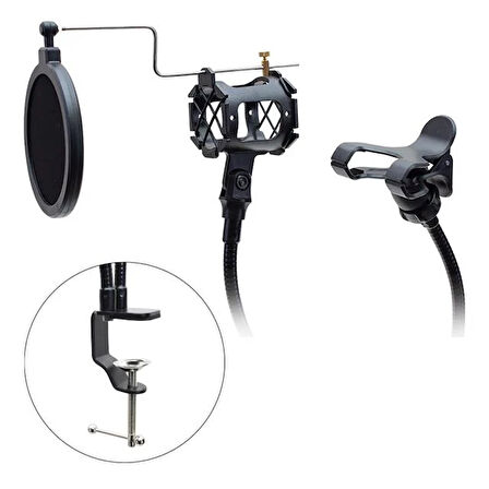 Magicvoice   Ds-22 Masa Bir Telefon Bir Mikrofon Tutacağı