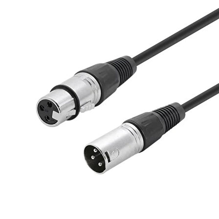 Magicvoice Mv-5213 5 Metre Canon Dişi - Erkek Hazır Mikrofon Ara Uzatma Kablosu