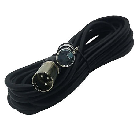 Magicvoice Mv-5213 5 Metre Canon Dişi - Erkek Hazır Mikrofon Ara Uzatma Kablosu