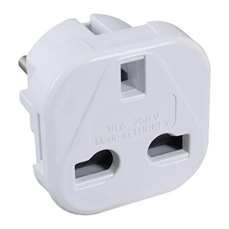 Ingiliz Fiş Çevirici Adaptör Ingiliz - Türk Çevirici Fiş