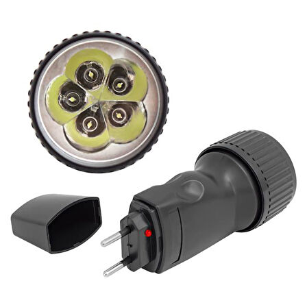 POWERMASTER PM-6948 ŞARJLI 5 POWER LEDLİ EL FENERİ