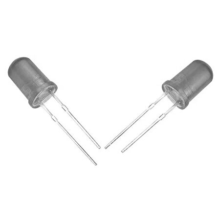 Halmet Mantar Led 5mm Beyaz 10'lu Paket