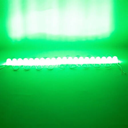 Powermaster Modül Led 12V 1.5W Yeşil 2835 85 X 73Mm Ip65 240-260L