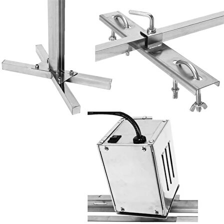 Elektrikli Kuzu Çevirme Standı (Aparatı) Powermaster