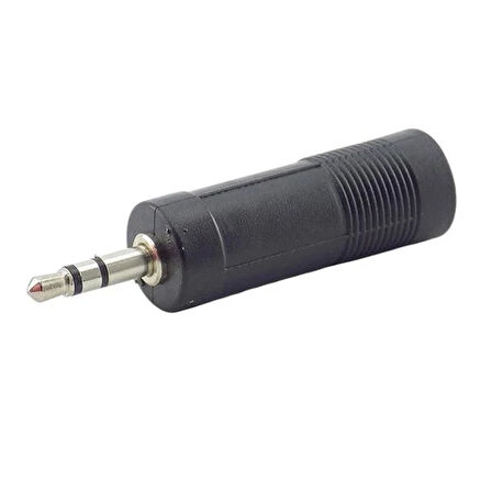 3.5 Mm St E/1 Dişi6.3 Mm Jack (6.3 Mm-3.5mm (çevirici) Jack