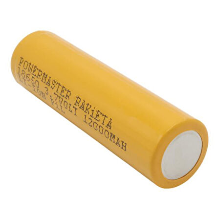 Powermaster Pm-9599 Rakieta 3.7 Volt 1200mah 18650 Başlıklı Şarj Edilebilir Lityum Pil Tekli