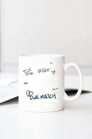 Dual Match Cat New Japanese Retro Cat Baskılı 330 ml Porselen Kupa Bardak (123507-2)