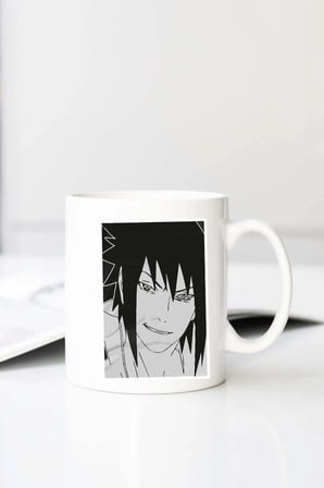 Gala Sasuke Nin S Hoodi Baskılı 330 ml Porselen Kupa Bardak (123527-2)