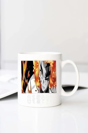 Gala Demon Slayer Shi Baskılı 330 ml Porselen Kupa Bardak (123747-1)