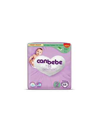 Canbebe Bebek Bezi Fırsat Paketi 2 No