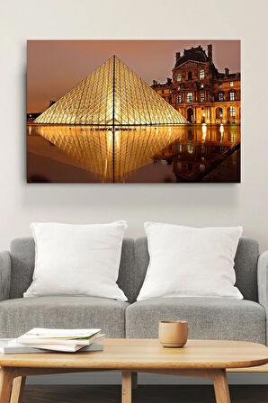 Louvre Müzesi Cam Tablo, Dekoratif Cam Tablo