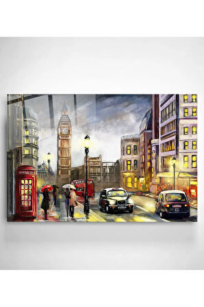 İngiltere Londra Cam Tablo, Dekoratif Cam Tablo
