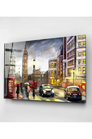 İngiltere Londra Cam Tablo, Dekoratif Cam Tablo