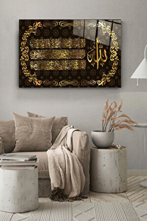 İslami Cam Tablo, Dekoratif Cam Tablo