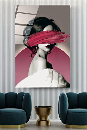 Woman Cam Tablo, Dekoratif Cam Tablo