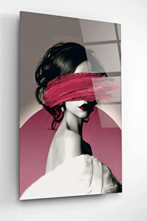 Woman Cam Tablo, Dekoratif Cam Tablo