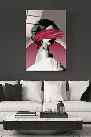 Woman Cam Tablo, Dekoratif Cam Tablo