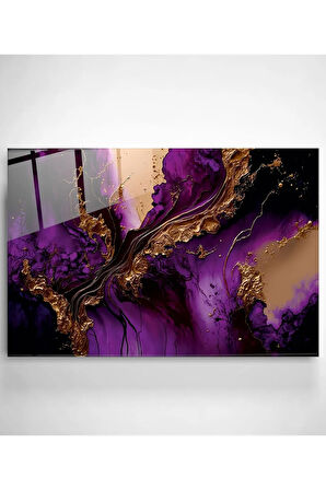 Soyut Cam Tablo, Dekoratif Cam Tablo