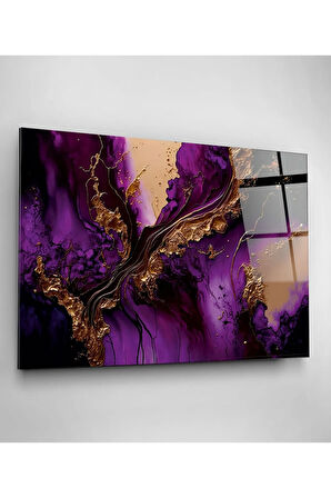 Soyut Cam Tablo, Dekoratif Cam Tablo