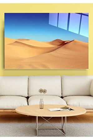 Çöl Cam Tablo, Dekoratif Cam Tablo