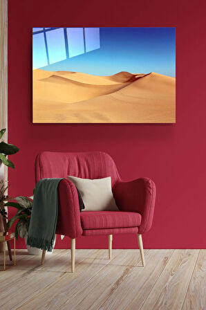 Çöl Cam Tablo, Dekoratif Cam Tablo