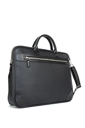 Siyah 14"-15.6" Laptop Evrak Çantası - Modern ve Profesyonel Görünüm