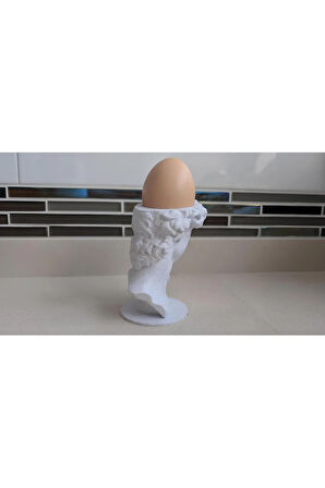 Just3dprintings David Büst Yumurta Tutucu