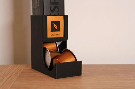 Just3dprintings Nespresso Kapsül Tutucu 4 Bölmeli