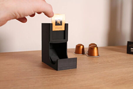 Just3dprintings Nespresso Kapsül Tutucu 4 Bölmeli