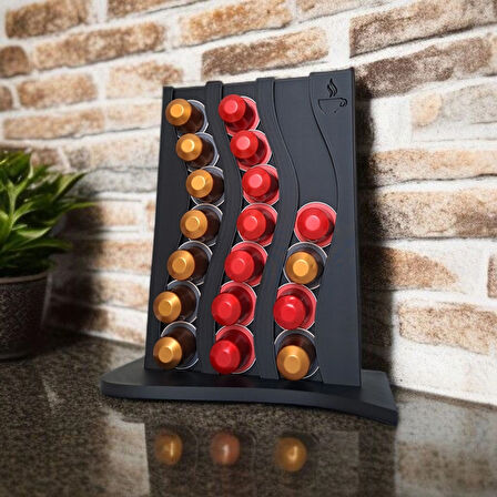 Just3dprintings Nespresso Kapsül Tutucu 3 Bölmeli