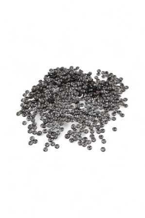 Koyu Gri Bombeli Pul Payet (30 Gr 300 Adet)