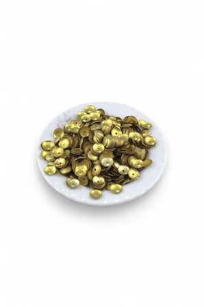 Gold 10 mm Bombeli Pul Payet (30 Gr 105 Adet)